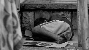 Morador em situação de rua. — Foto: Foto: Pixabay